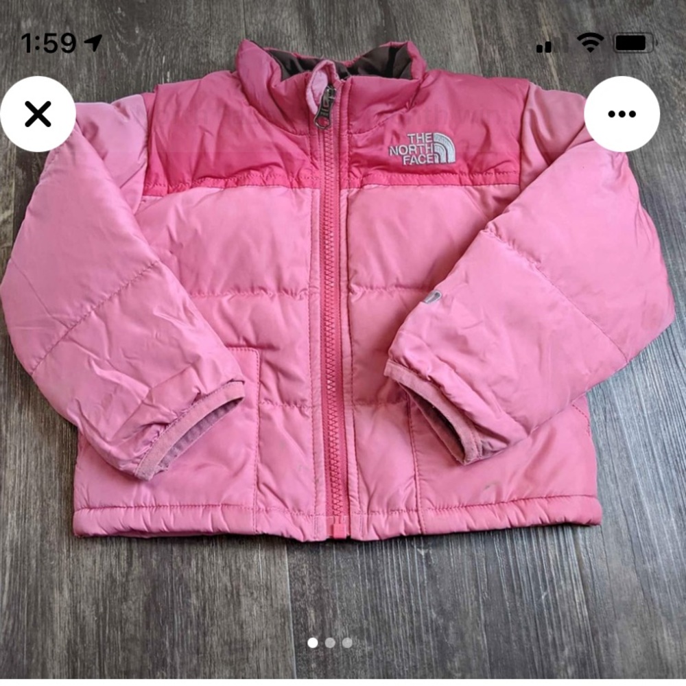 north face kids jacket 550